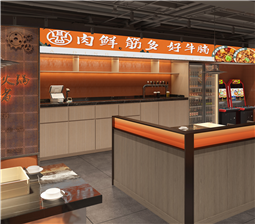 快餐店設(shè)計中對色彩與材質(zhì)的運用